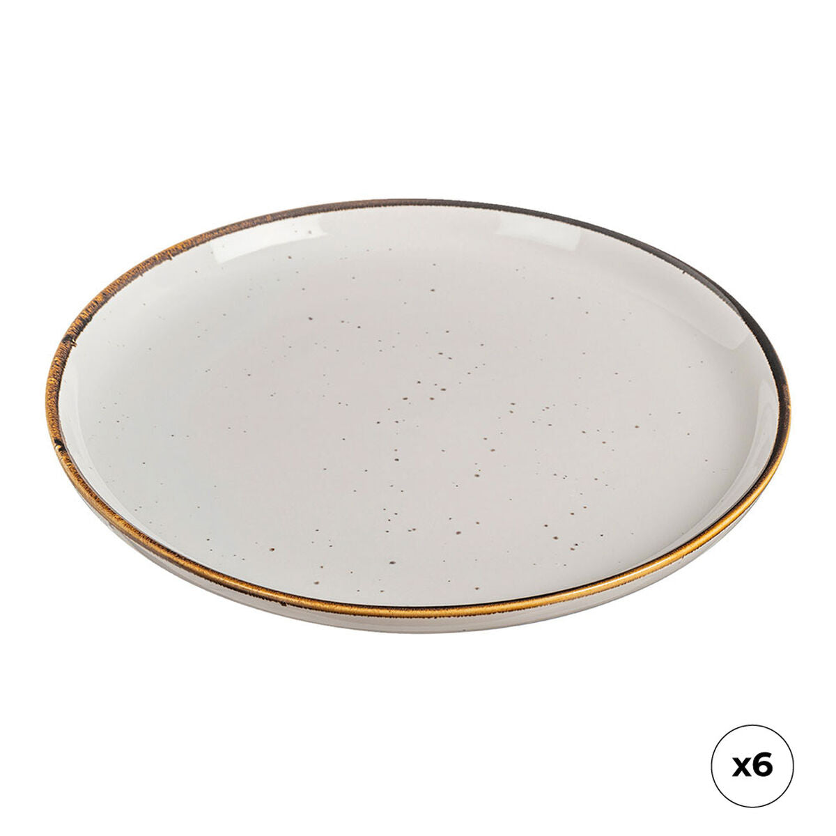 Caison Plato De Postre Caison Akiko Porcelana Ø 20 Cm 6 Unidades