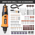 HILDA Mini Electric Drill Rotary Tools Variable Speed Grinder Grinding Toolwith Engraving Accessories 220V Mini Drill