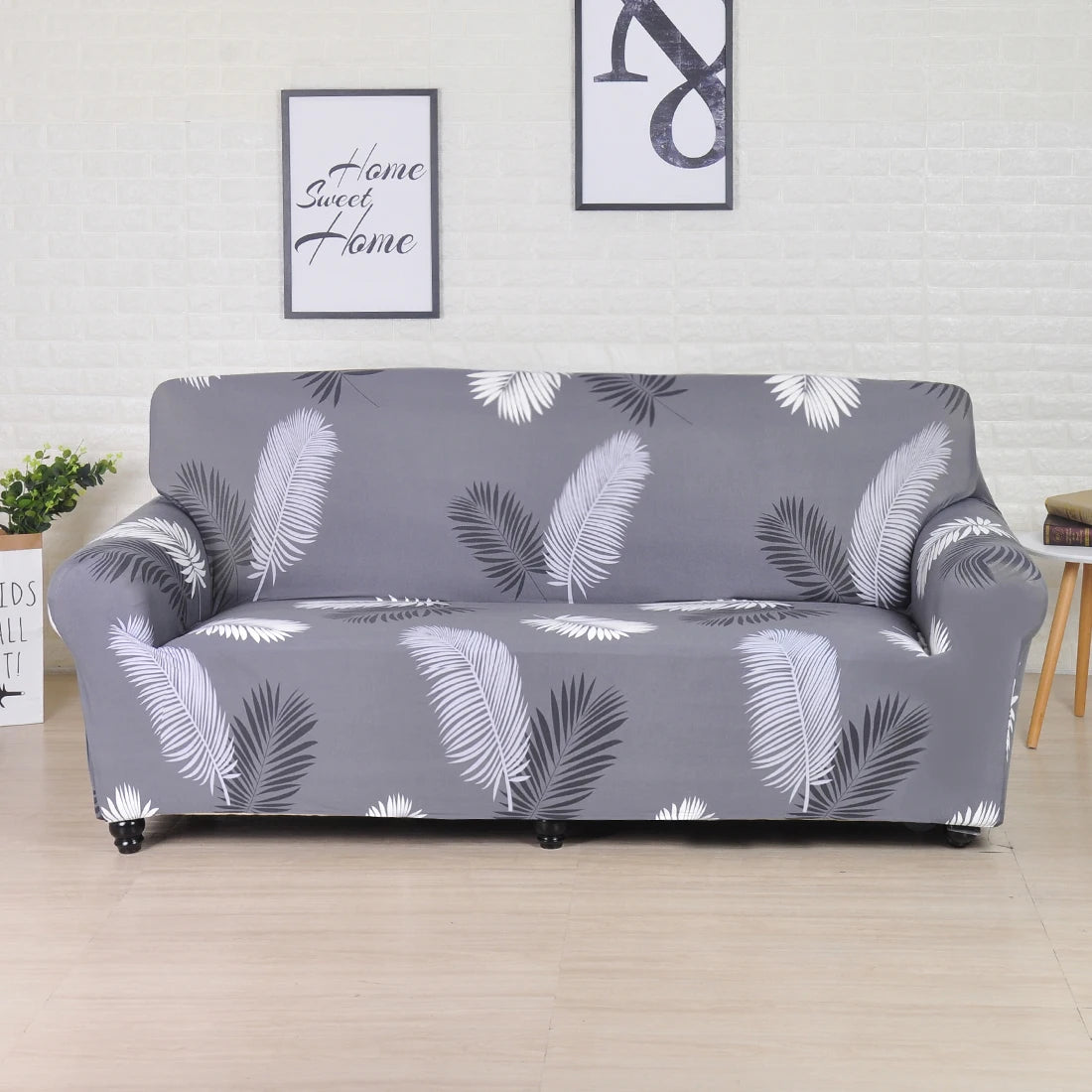 1 Piece Sofa Cover Elastic Printed/Printed Sofa Cover for Living Room Corner Sofa L-shaped Sofa slipcover