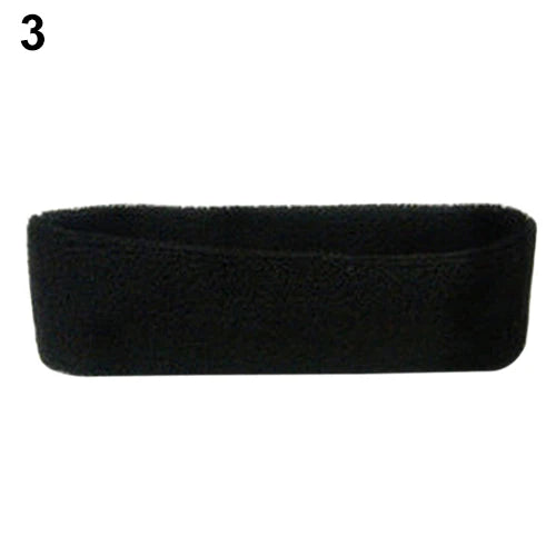 1Pc Women/Men Cotton Sweatband Headband Sport Yoga Gym Running Stretch Hair Head Band Cycling Wide Head Prevent Sweat Band