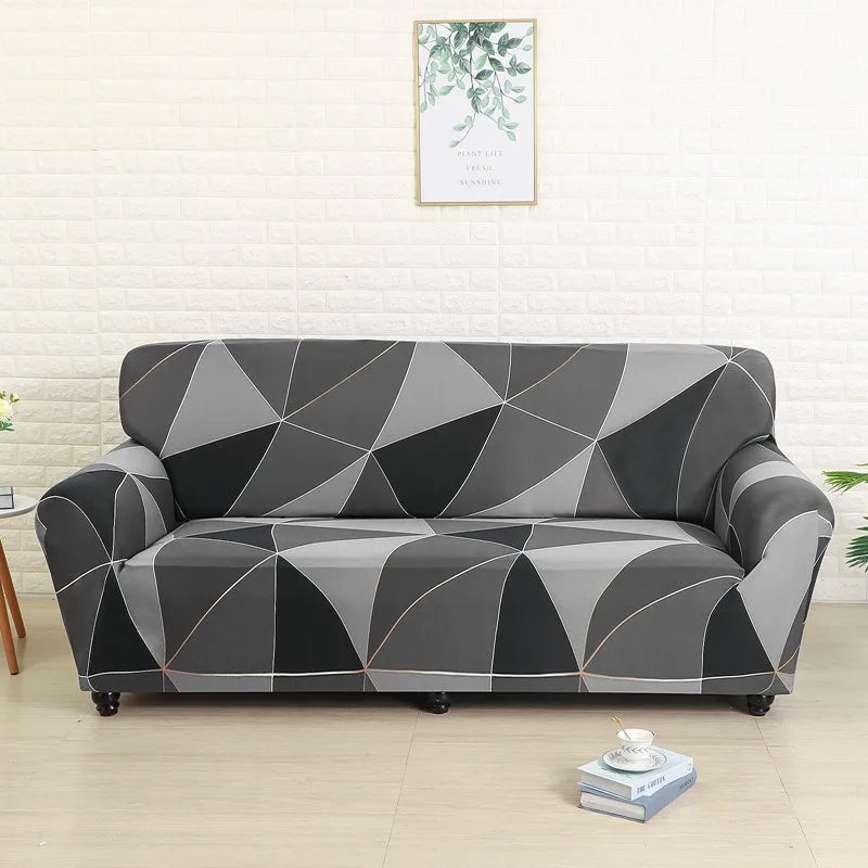 1 Piece Sofa Cover Elastic Printed/Printed Sofa Cover for Living Room Corner Sofa L-shaped Sofa slipcover