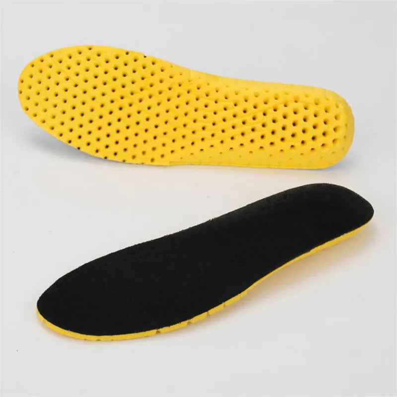 Shoe Insoles Memory Foam Men Feet Soles Pad Arch Support Safety Running Sport Cushion Stretch Breathable Women Shoe Insoles