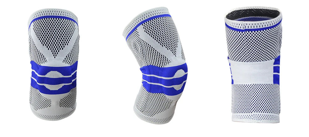 Knee Brace Silicone Sleeve Knee Pads Arthritis Knee Protector For Joints Support Meniscus Compression Protection Sport