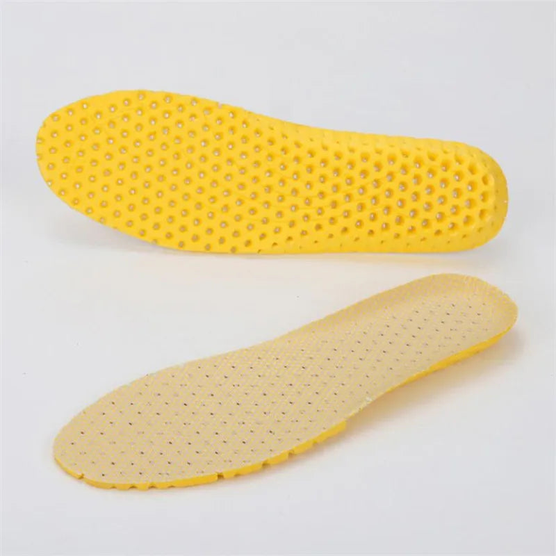Shoe Insoles Memory Foam Men Feet Soles Pad Arch Support Safety Running Sport Cushion Stretch Breathable Women Shoe Insoles