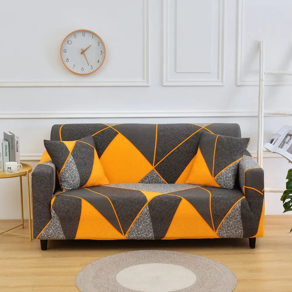 1 Piece Sofa Cover Elastic Printed/Printed Sofa Cover for Living Room Corner Sofa L-shaped Sofa slipcover