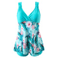 2024 Quick-Drying Conservative Shorts Backless Split Skirt-Style Bikini Swimsuit Wholesale Conservative Split White Bikini