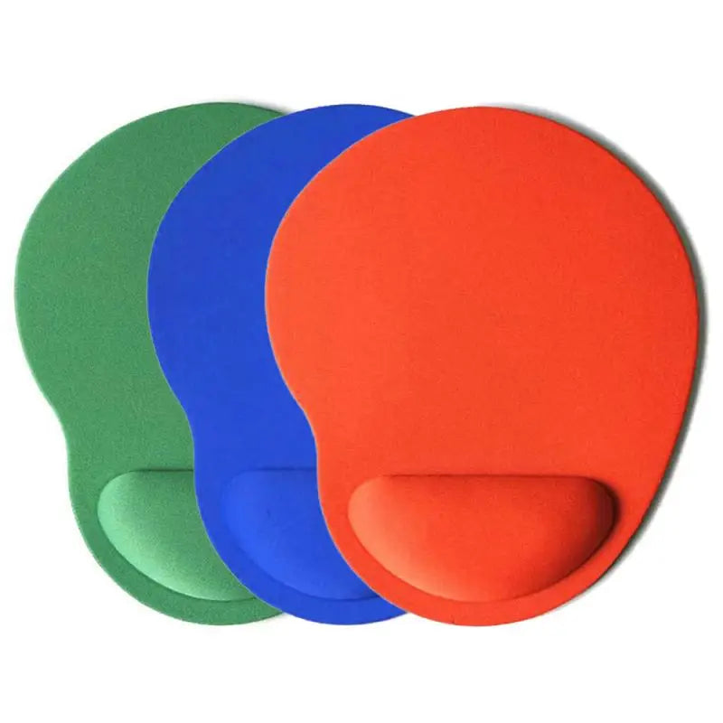 Mouse Pad EVA Support Wristband Gaming Mousepad Solid Color Mice Mat Comfortable Mouse Pad With Wrist Rest for Mouse PC Laptop