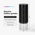 Portable Electric Coffee Grinder Adjustable Thickness Ceramic Grinding Core Grinder Long-life Battery Coffee Bean Grinder