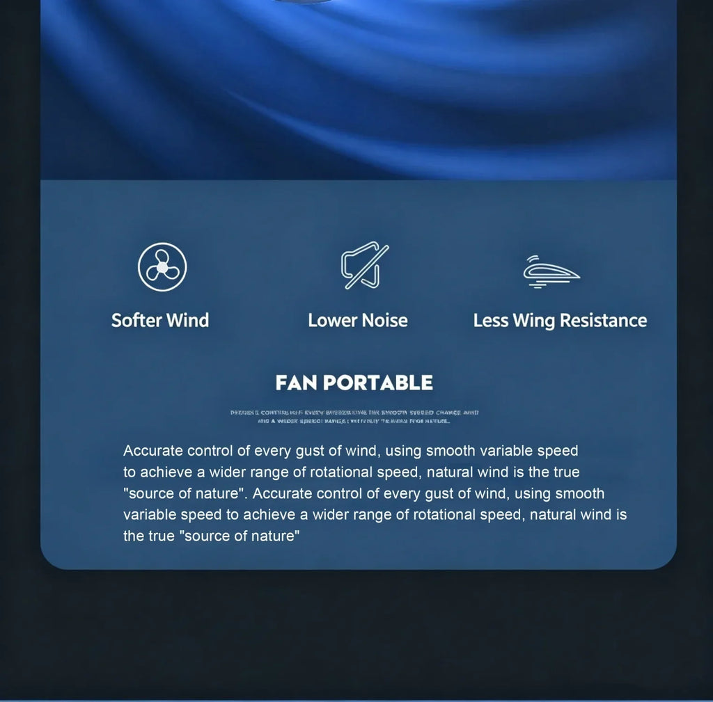 USB Direct Supply Desktop Cooling Humidifier Fan No Built-in Battery Silent Wide Angle Air Cooler With RGB Light Touch Control