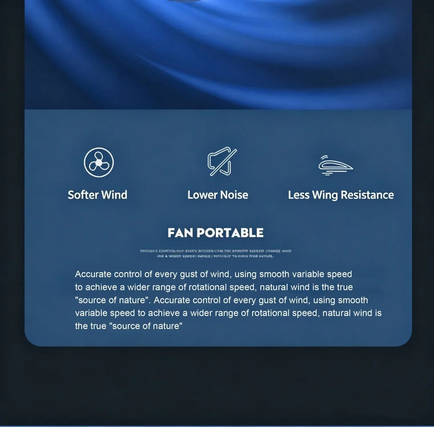 USB Direct Supply Desktop Cooling Humidifier Fan No Built-in Battery Silent Wide Angle Air Cooler With RGB Light Touch Control