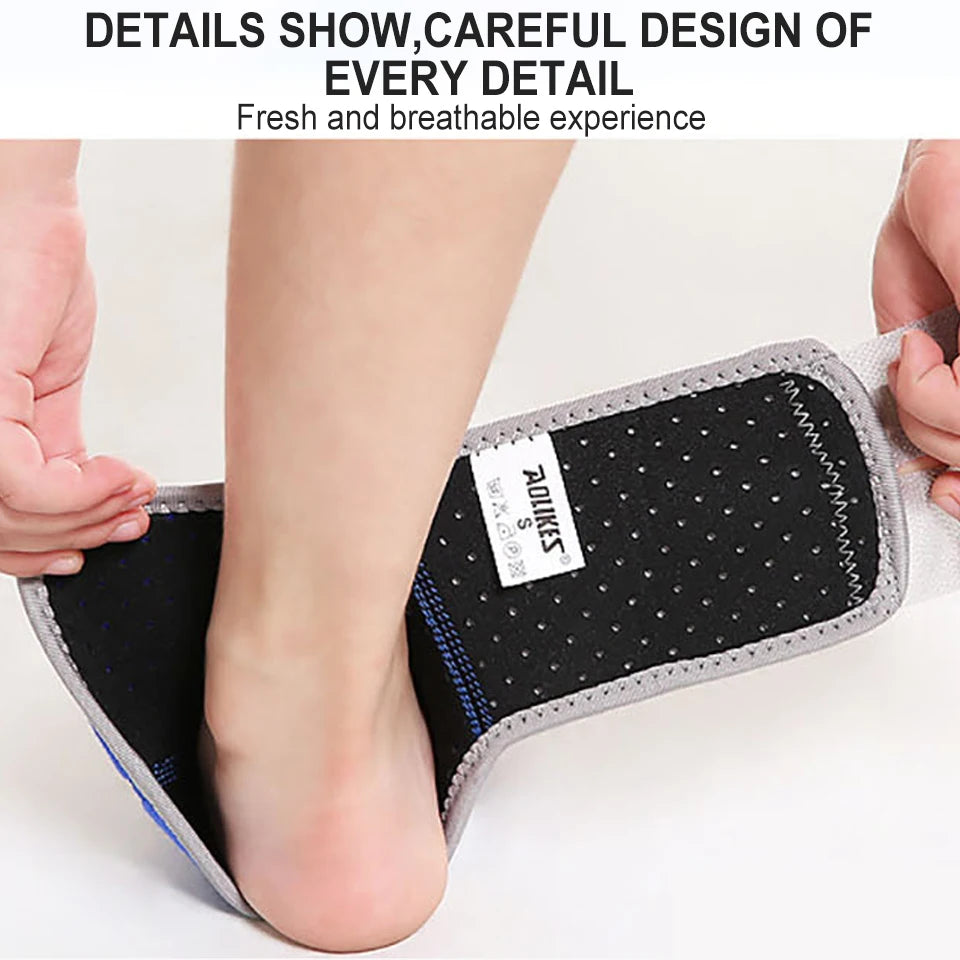 AOLIKES 1 Pair Kids Ankle Strap For Cycling Running Gym Children Sport Ankle Brace Support Guard Protector Boy Girl tobillera