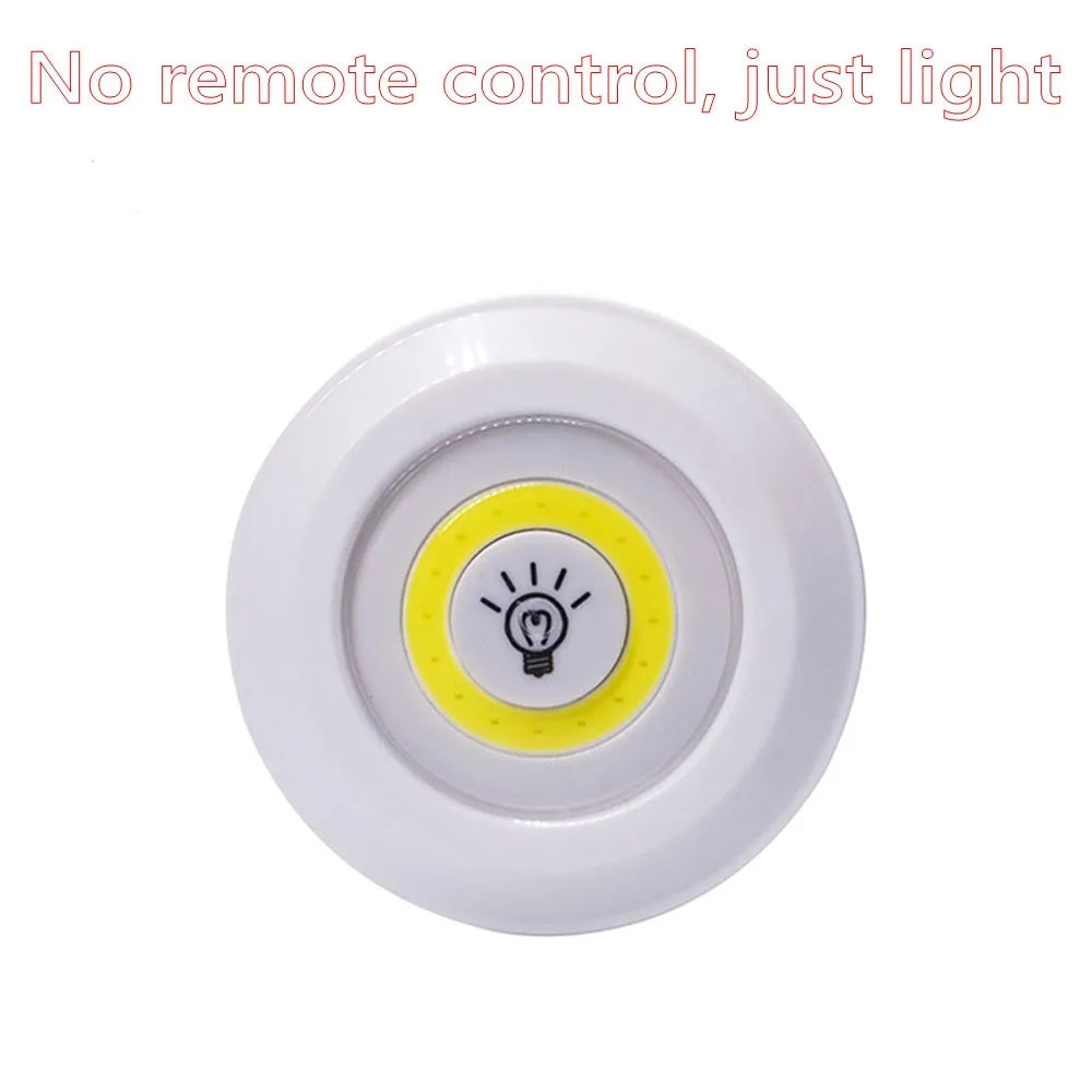 Dimmable LED Under Cabinet Light with Remote Control Battery Operated LED Closets Lights Wardrobe Bathroom lighting White/Warm