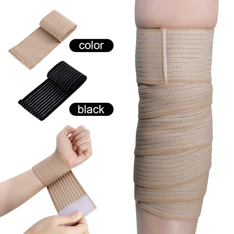 Adjustable Elastic Bandage for Wrist Calf Elbow Leg Ankle Knee Compression Protection Waist Bandages Sport Tape Gym Safety