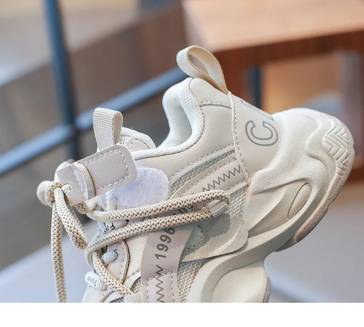 Children's Sneakers Spring Autumn Versatile Kids School Running Shoes Fashion Non-slip Boys Girls Sports Tennis Shoes Breathable
