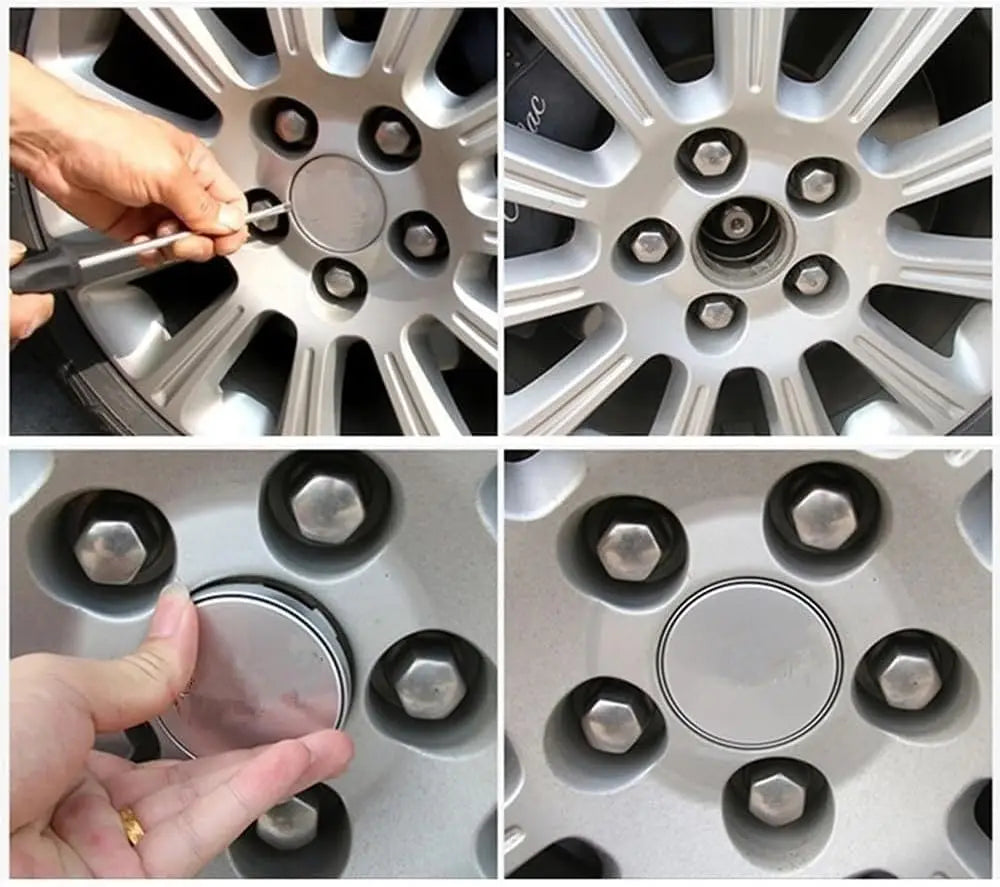 4PCS OD 133 MM Sport Rim Cap Car Emotion Equip Scorpion Wheel Covers Wheel Center Sturdy Cap Wheel Cover Hubcap for Fiat 500