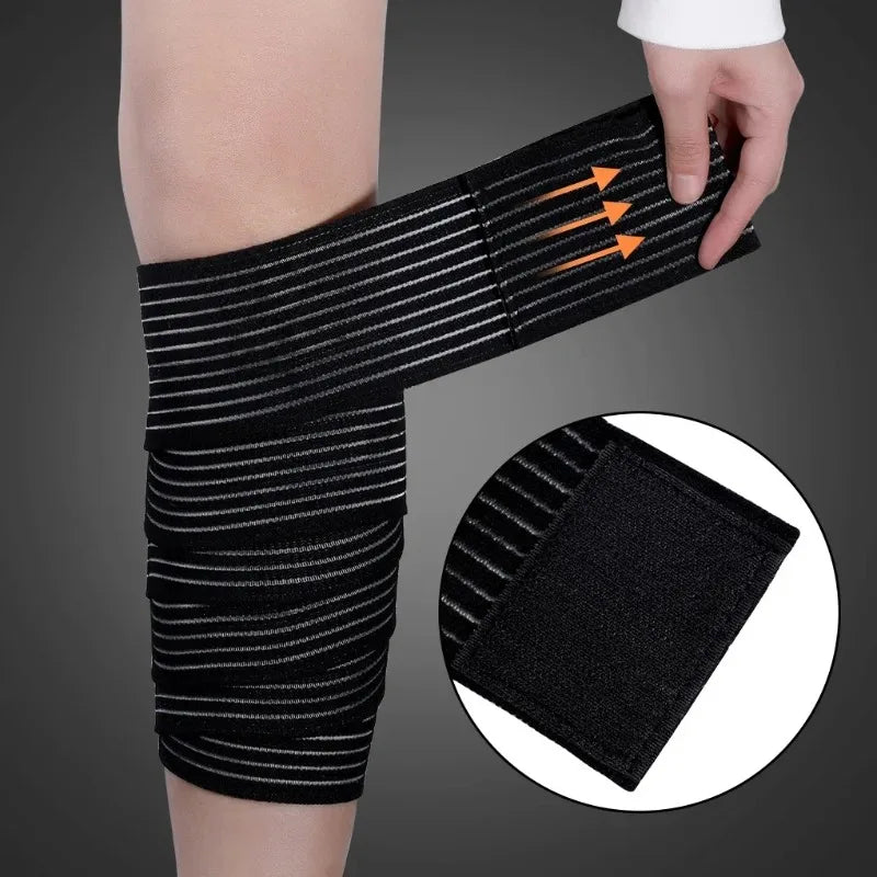 Adjustable Elastic Bandage for Wrist Calf Elbow Leg Ankle Knee Compression Protection Waist Bandages Sport Tape Gym Safety