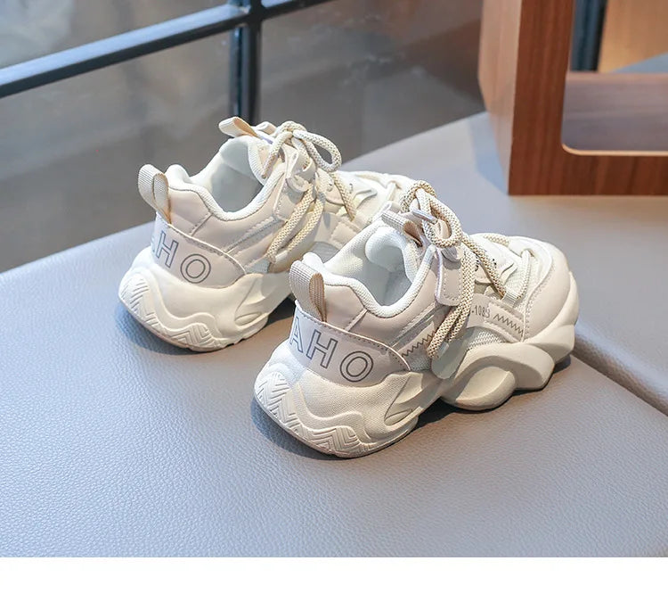Children's Sneakers Spring Autumn Versatile Kids School Running Shoes Fashion Non-slip Boys Girls Sports Tennis Shoes Breathable