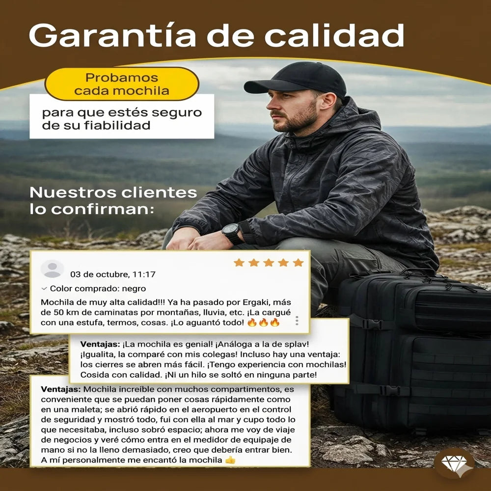 50L/25L /32LTactical Backpack Men's Travel Large Capacity Rucksacks Men Waterproof Outdoor Sports Multi-functional Bags