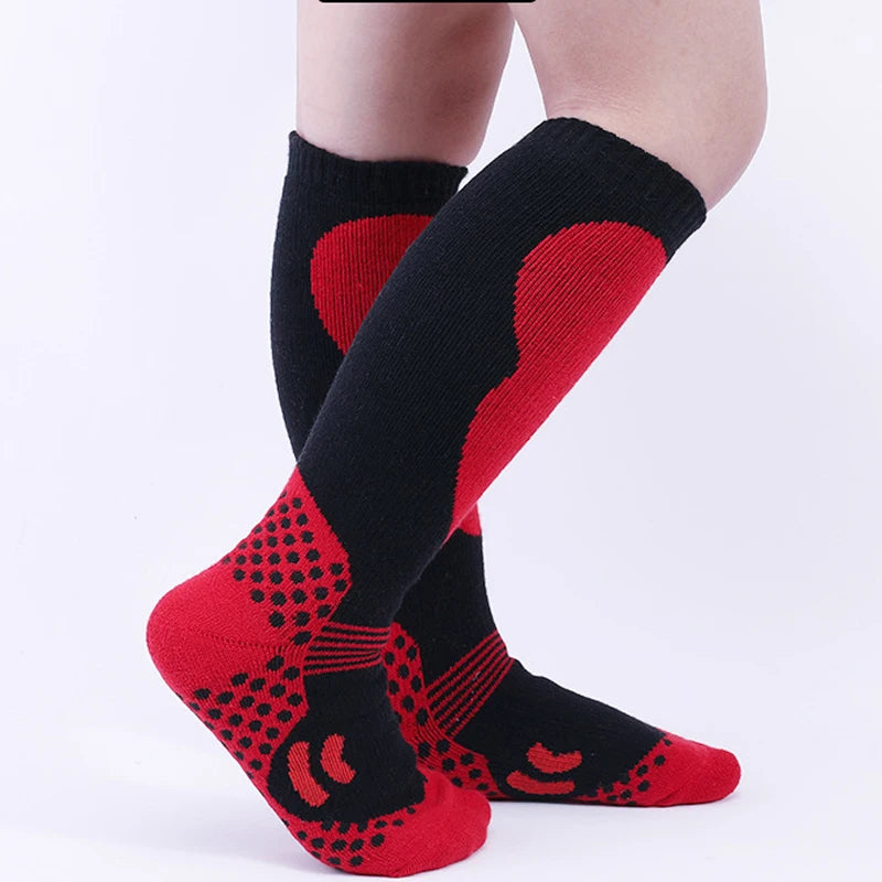 New Thermal Kids Ski Socks Cotton Thicker Warm Outdoor Sport Socks Snow Cycling Skiing Sock Children Thermosocks Girls Boys Gift
