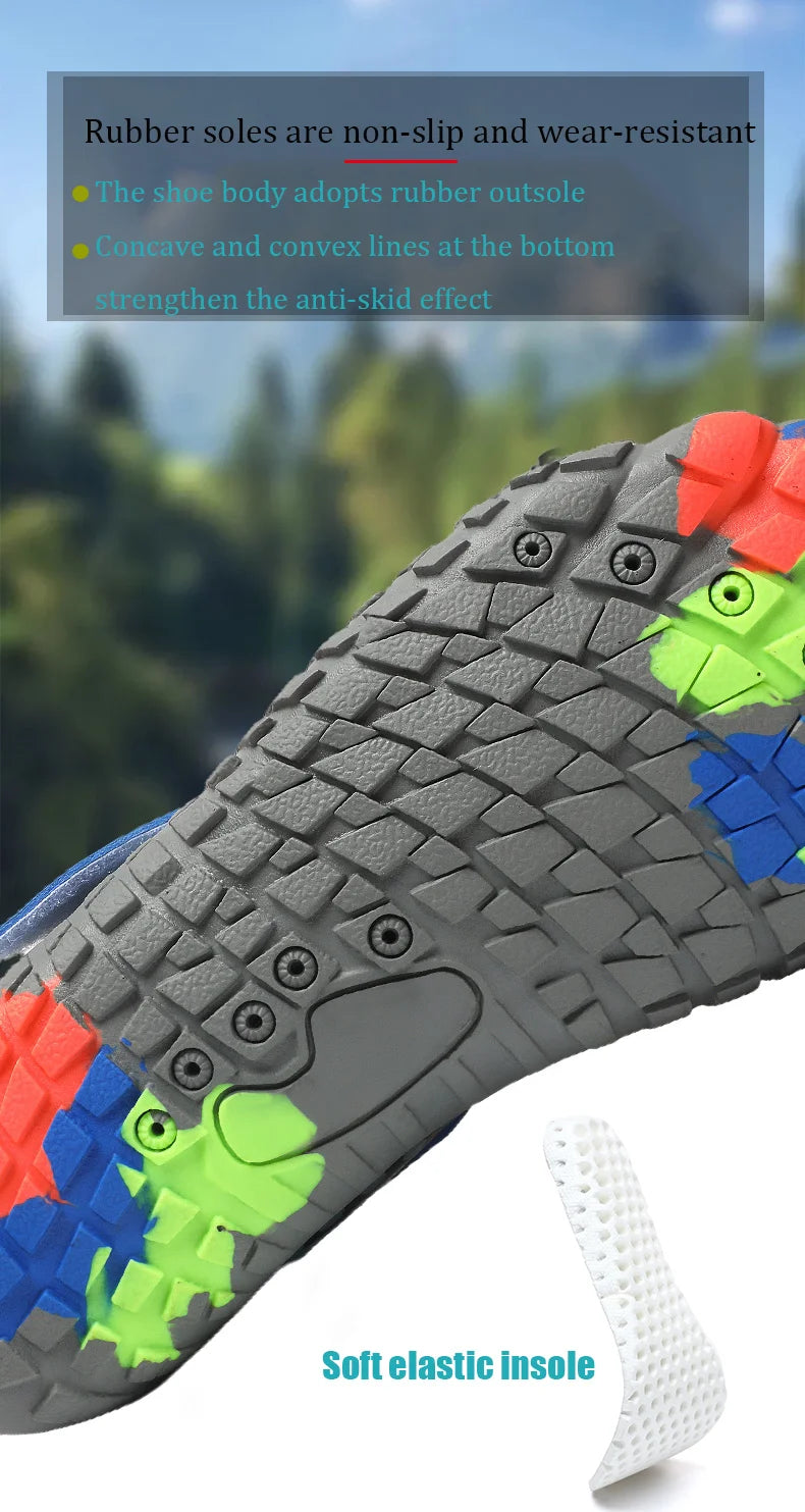 Anti-Slip & Wear-Resistant Kids' Water Shoes – Breathable & Comfortable Outdoor Aqua Sports Footwear for Children