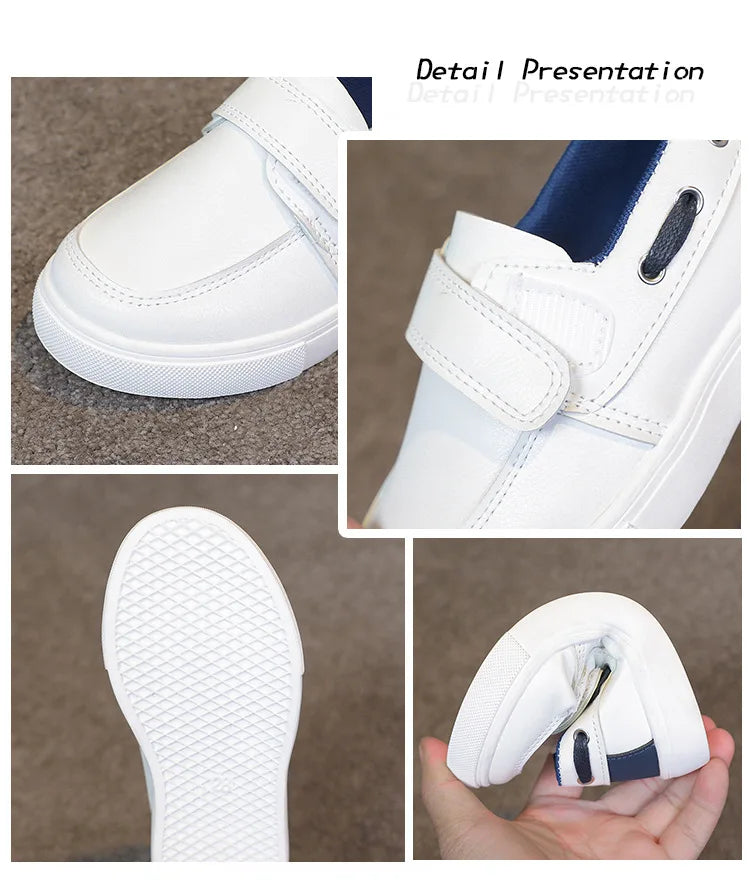 Toddler Boys Fashion Versatile Sneakers 2026 New Spring Kids School Loafers Soft Sole Slip-on Comfort Outdoor Kids Play Footwear