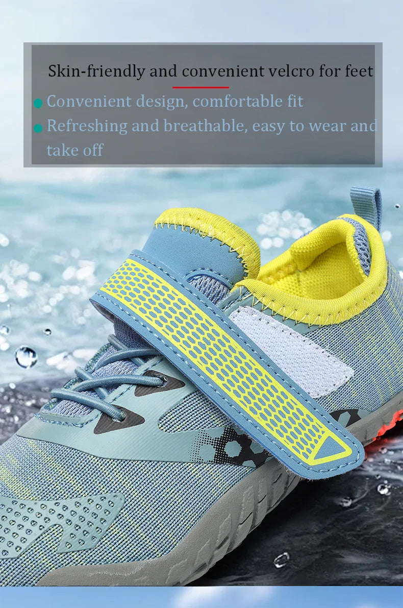 Anti-Slip & Wear-Resistant Kids' Water Shoes – Breathable & Comfortable Outdoor Aqua Sports Footwear for Children