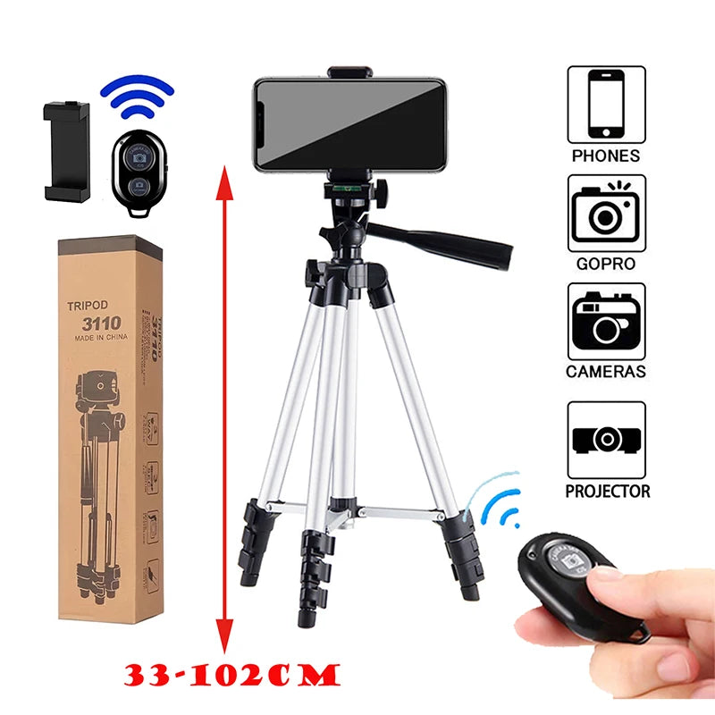 Phone Live Tripod Universal Camera Flexible Tripod Stand Phone Holder Lightweight Photography Accessories For Phone DSLR Camera
