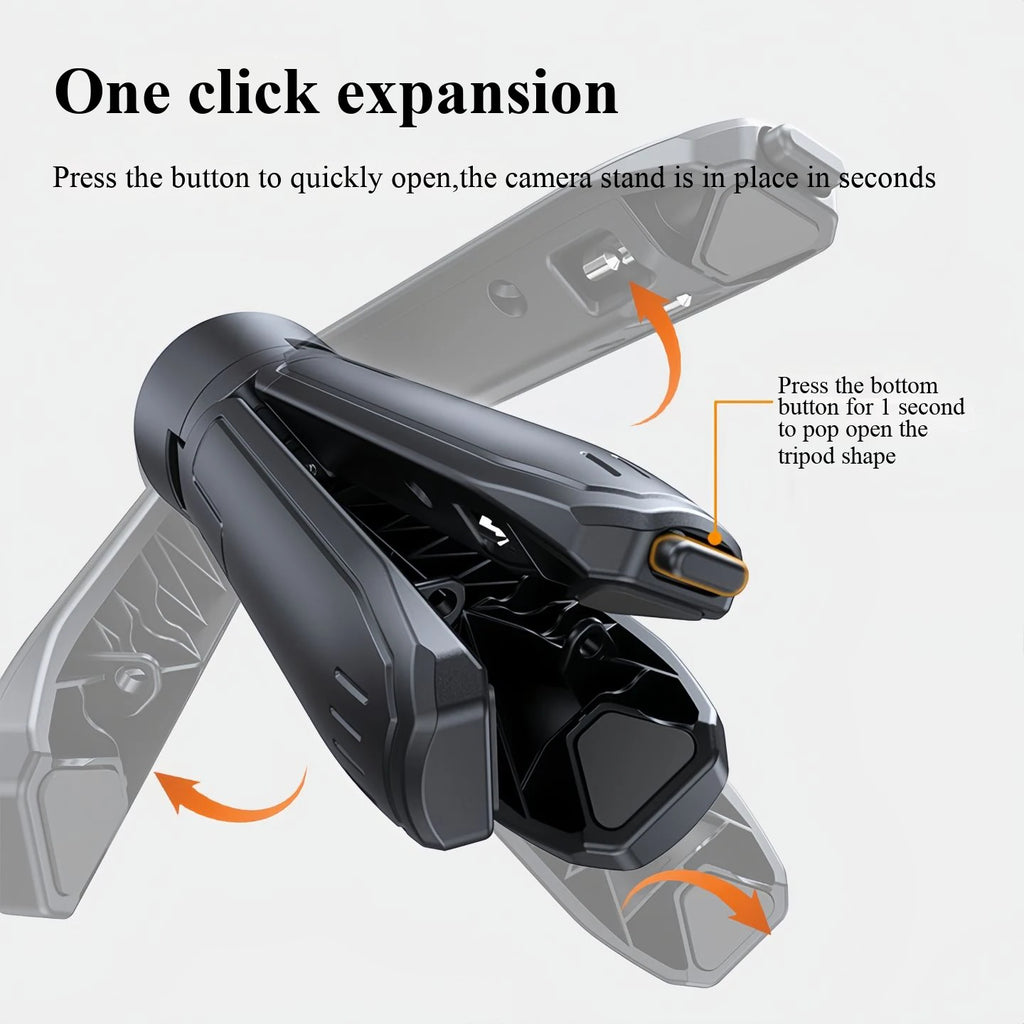 For Insta360 Luna Ultra Portable Mini Tripod Desktop Holder Monopod Gimbal Camera Accessories