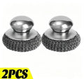 Stainless Steel Pot Brush with Handle Robust Metal Ball for Dishwashing 1-10 Pieces Cleaner Metal Purifier for Kitchen