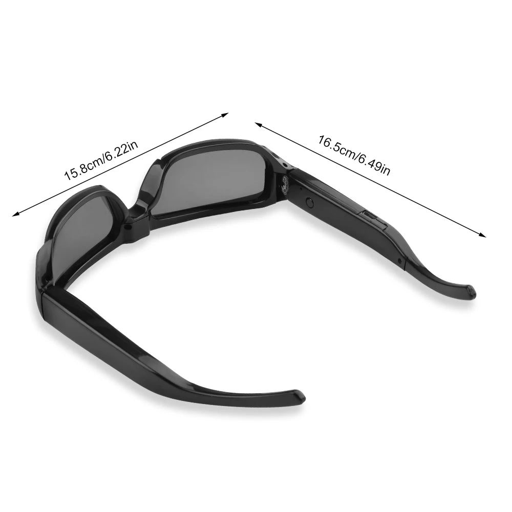 HD 1080P Mini Glasses Camera Wearable Portable Outdoor Security Sports DV DVR Video Recorder Surveillance Camcorder For Driving