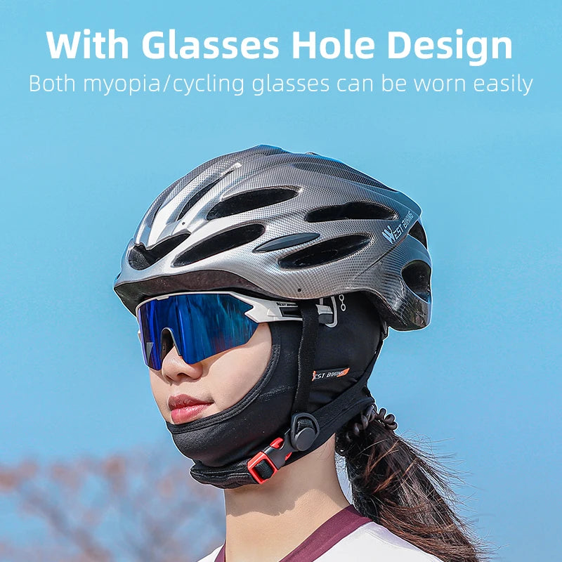 WEST BIKING Summer Motorcycle Bike Moisture-Wicking Balaclava UV Protection Breathable Running Fishing Caps Cooling Sport Gear