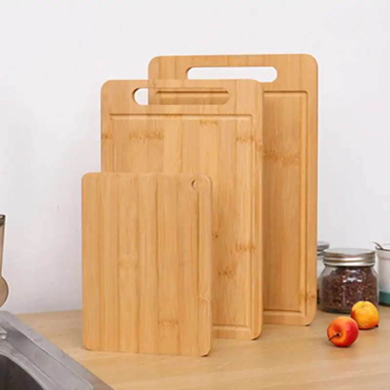 Kitchen Cutting Board Thickened Solid Wood Cutting Board Double-sided Available Rectangular Fruit Veggies Meat Cutting Boards