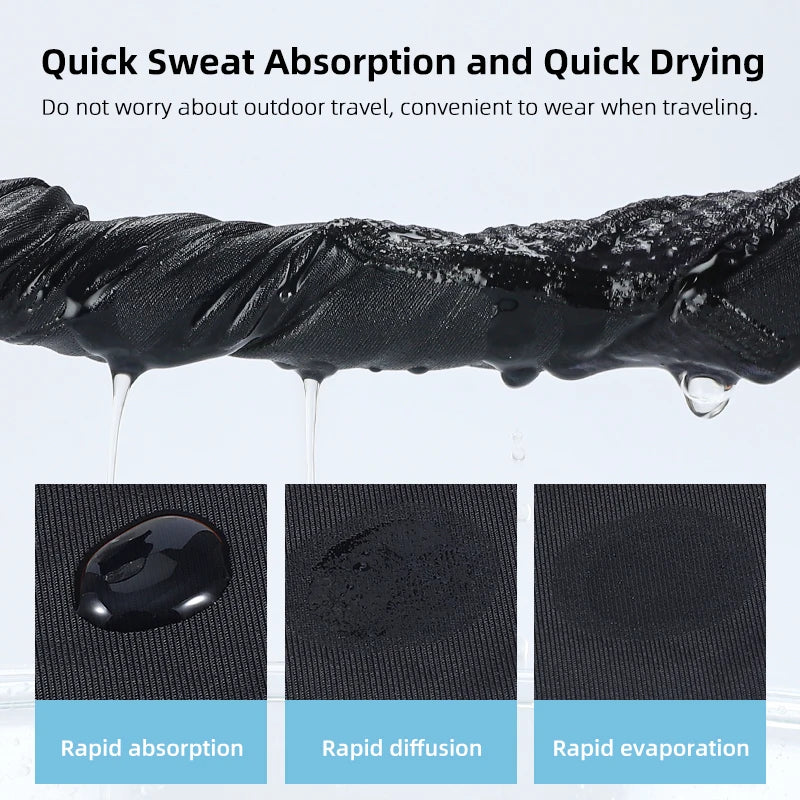 WEST BIKING Summer Motorcycle Bike Moisture-Wicking Balaclava UV Protection Breathable Running Fishing Caps Cooling Sport Gear