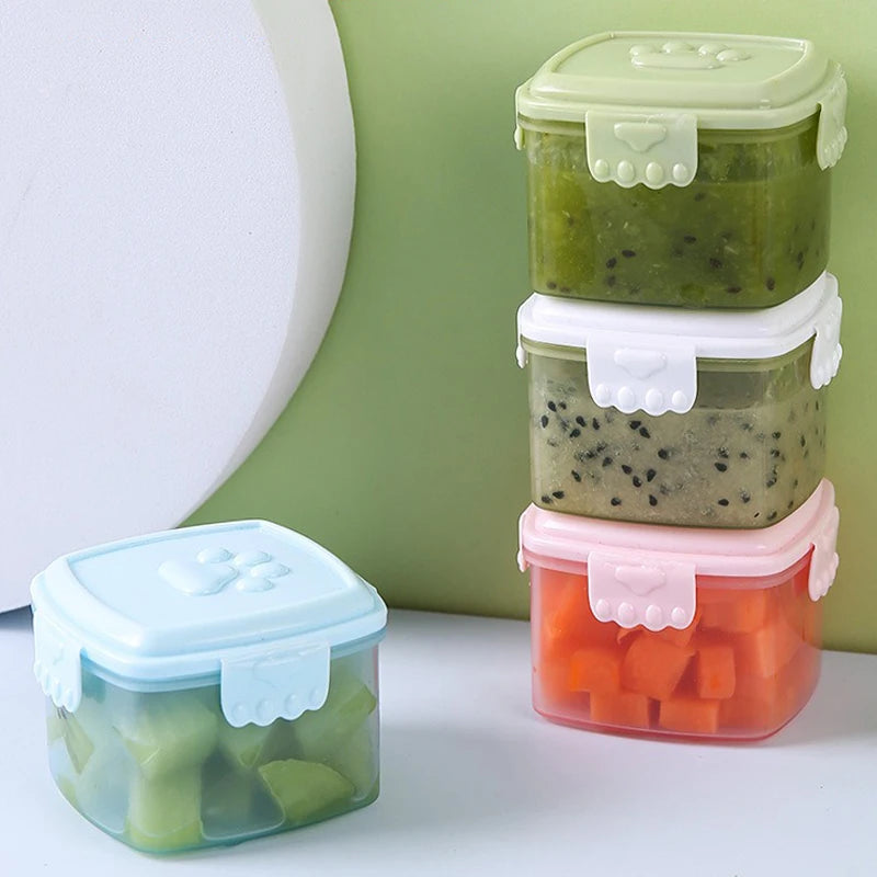 4Pcs Mini Sauce Bottles Condiment Dispenser Ketchup Bottle Mustard Salad Dressing Sauce Bento Container Kitchen Accessories