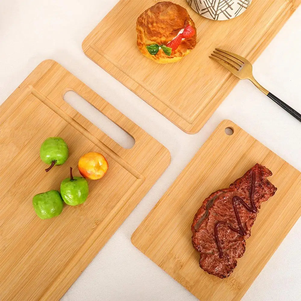 Kitchen Cutting Board Thickened Solid Wood Cutting Board Double-sided Available Rectangular Fruit Veggies Meat Cutting Boards