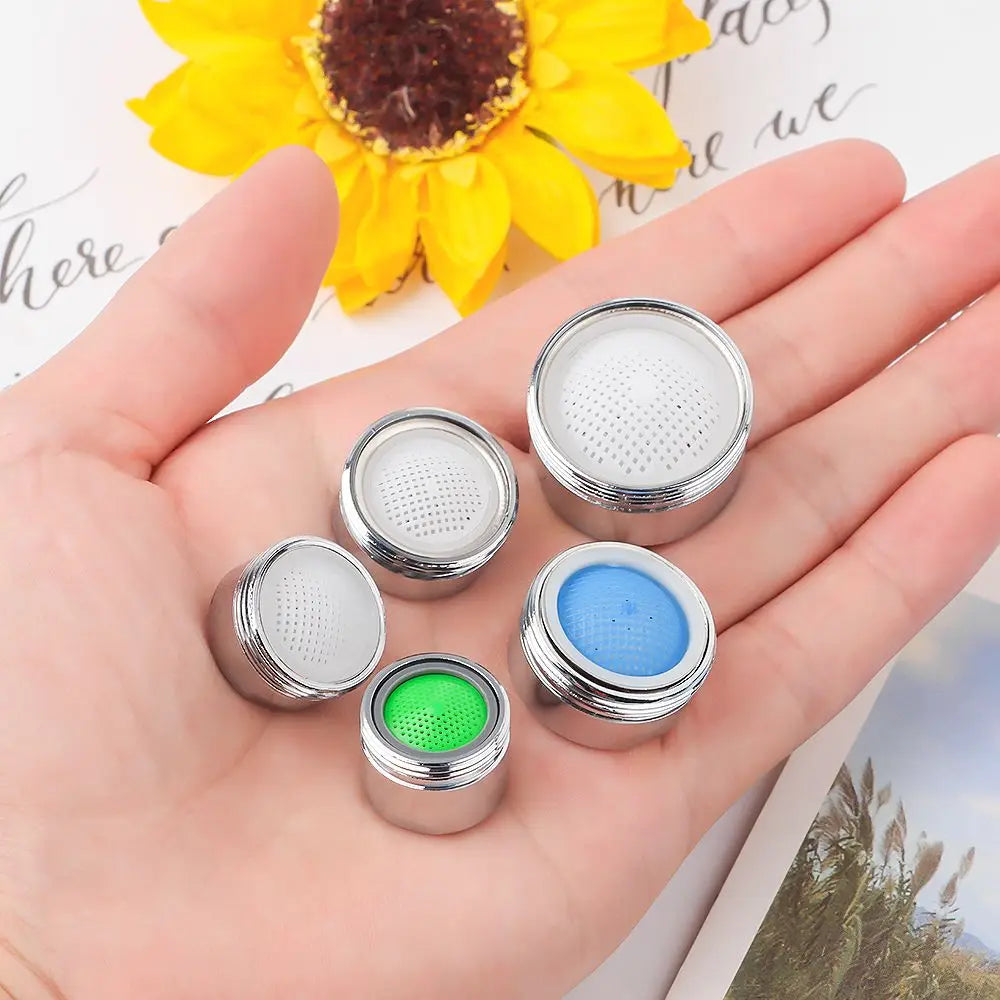 18-24MM Male-Female Faucet Aerator Filter Nozzle Water Purifier for  Kitchen Bathroom Household Water Saving Faucet Washer