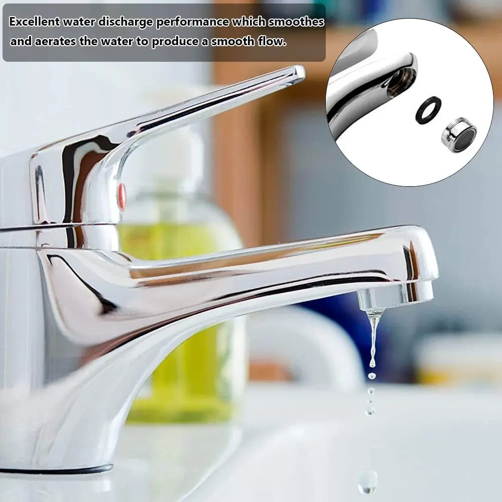 18-24MM Male-Female Faucet Aerator Filter Nozzle Water Purifier for  Kitchen Bathroom Household Water Saving Faucet Washer