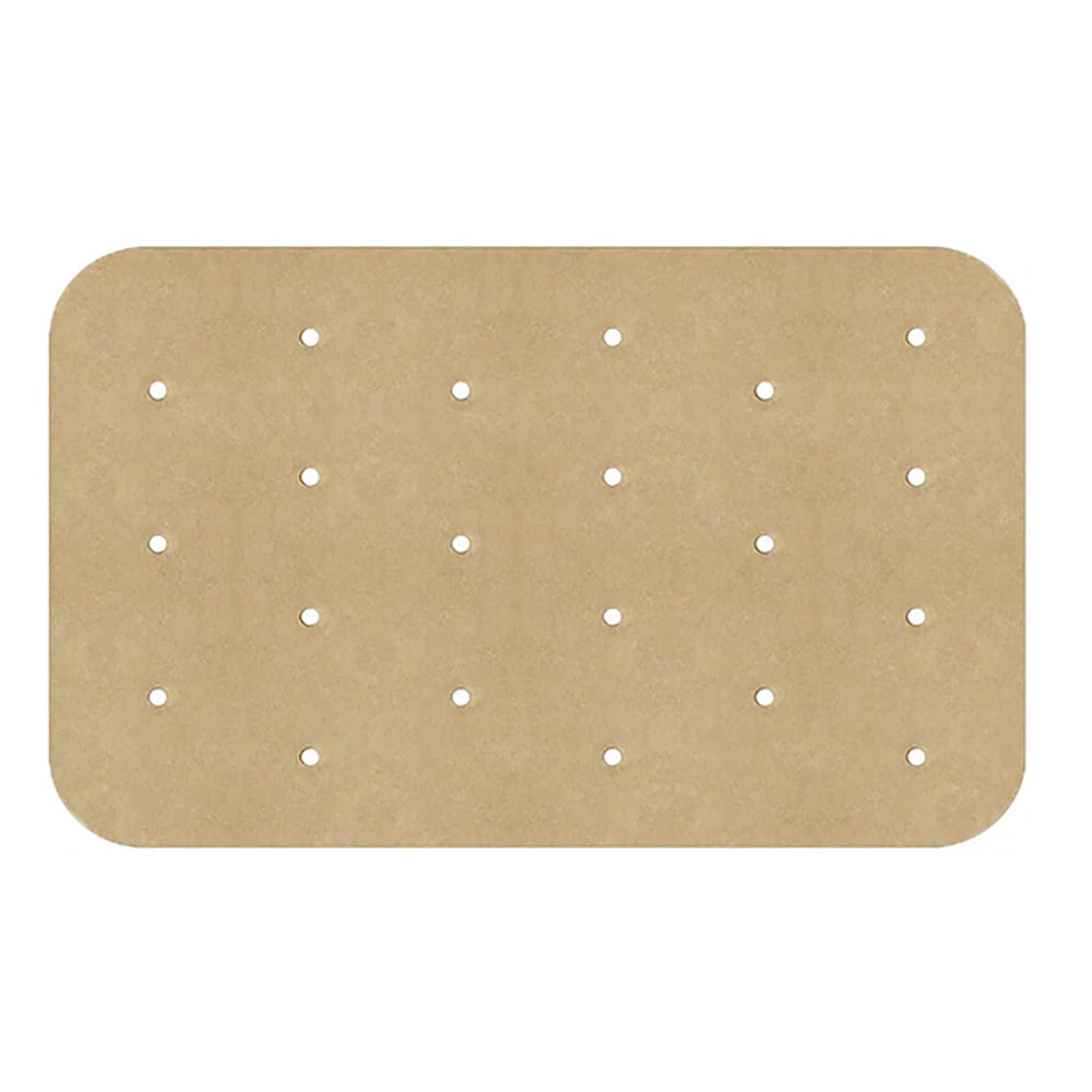 100Pcs Air Fryer Paper for Ninja Disposable Non-Stick Oil-proof Paper Kitchen Baking Micro-wave Barbecue Oven Fryer Papers