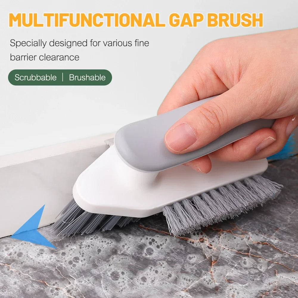 4-in-1 Gap Cleaning, Brushing, Washing, Kitchen, Bathroom, Ceramic Tiles, Floor, Window Slots, Wall Corners, Bathroom