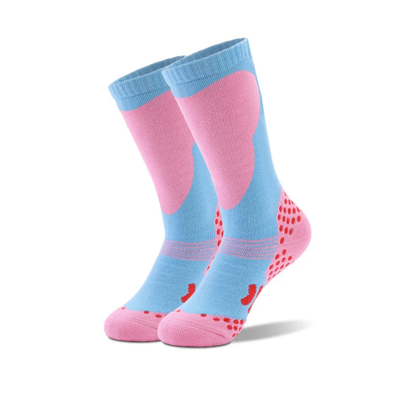 New Thermal Kids Ski Socks Cotton Thicker Warm Outdoor Sport Socks Snow Cycling Skiing Sock Children Thermosocks Girls Boys Gift