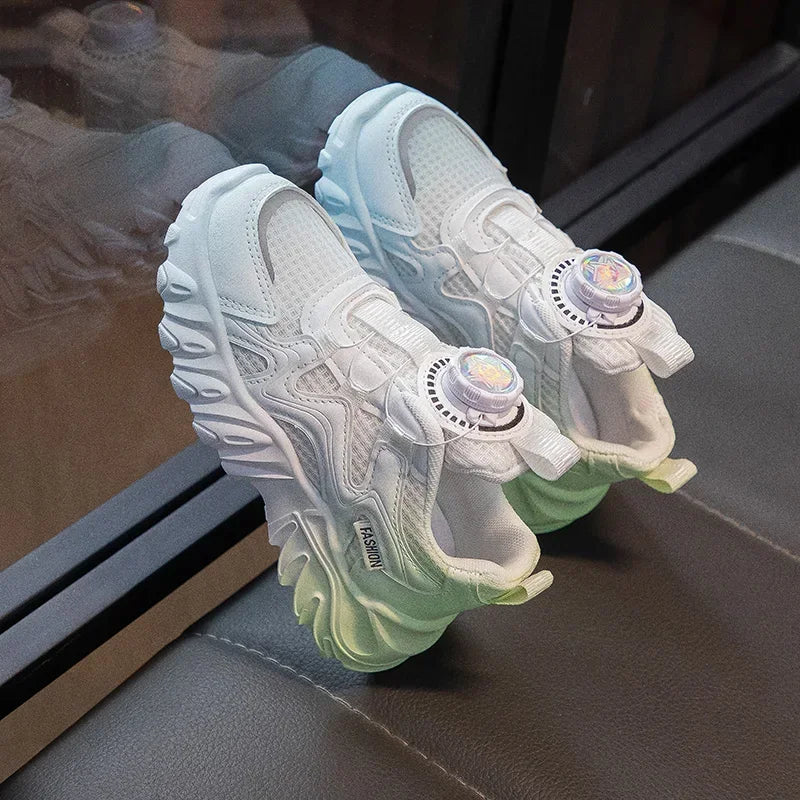Children Sneakers Unisex Dad's Shoes Baby Boy Trainers Girls Shoes Clunky Sports Tennis Casual Flats Child Infant Footwear