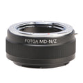 FOTGA Adapter Ring fotografica for Minolta MD/MC mount Lens to Nikon Z mount Z5 Z6 Z7 Z50 Z6II Z7II Full Frame Mirrorless Camera