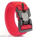 MEDYLA Tactical Belt Quick Release Buckle Elastic Belt Casual Nylon Tool Training Belt Men's Belt MN057