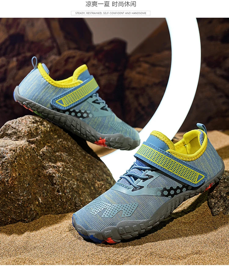 Anti-Slip & Wear-Resistant Kids' Water Shoes – Breathable & Comfortable Outdoor Aqua Sports Footwear for Children