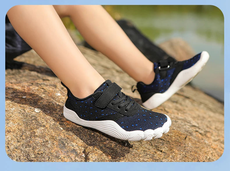 Kids Barefoot Shoes Boys Girls Sneakers Naturally Splay Shoes Wide Toe Minimalist Sneakers Toddler Little Big Kid