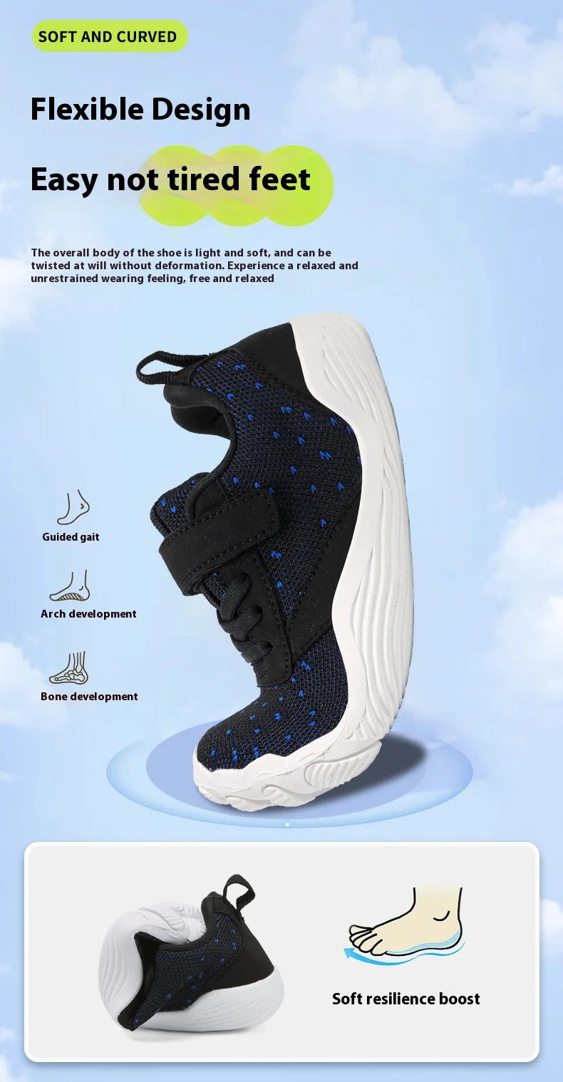 Kids Barefoot Shoes Boys Girls Sneakers Naturally Splay Shoes Wide Toe Minimalist Sneakers Toddler Little Big Kid