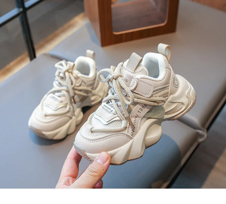 Children's Sneakers Spring Autumn Versatile Kids School Running Shoes Fashion Non-slip Boys Girls Sports Tennis Shoes Breathable