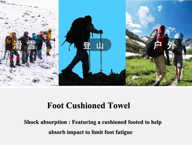 New Thermal Kids Ski Socks Cotton Thicker Warm Outdoor Sport Socks Snow Cycling Skiing Sock Children Thermosocks Girls Boys Gift