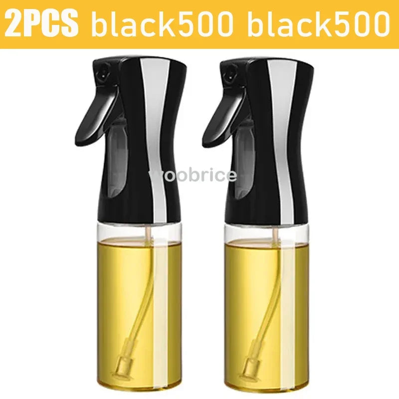 200/300/500ml Oil Spray for Kitchen Oil Nebulizer Dispenser Spray Oil Sprayer Airfryer BBQ Camping Olive OilDiffuser Cooking
