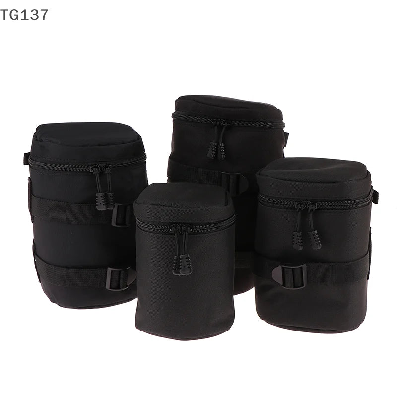 1Pcs Photography Accessories Luxury Camera Lens Bag Pouch Case For Lens